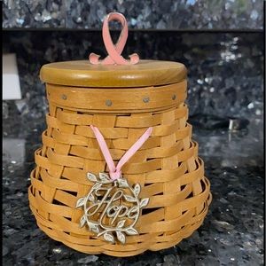 Longaberger Hope Basket 2009